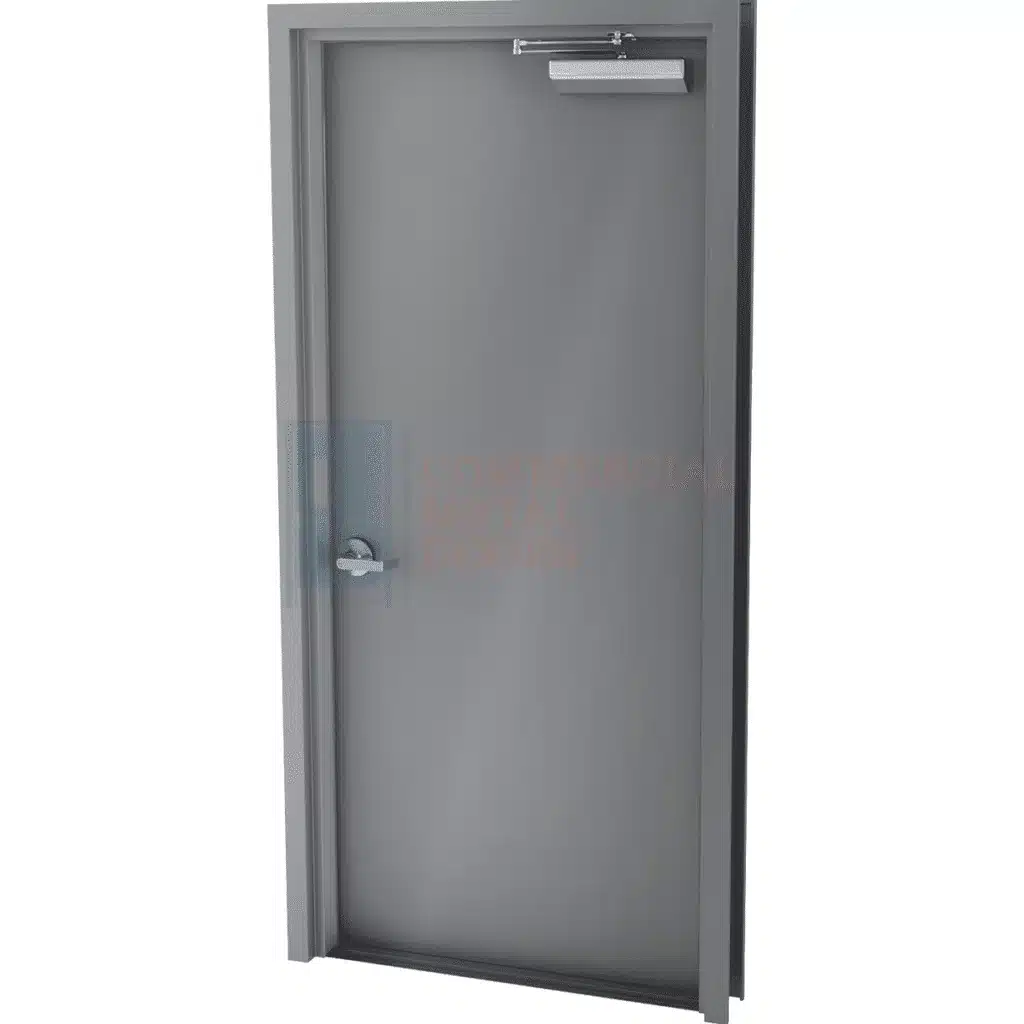 flush metal doors